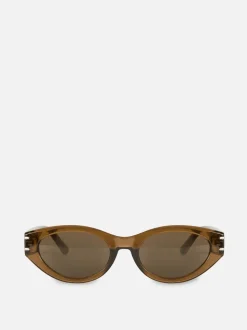 Okulary przeciwsłoneczne w kształcie kociego oka