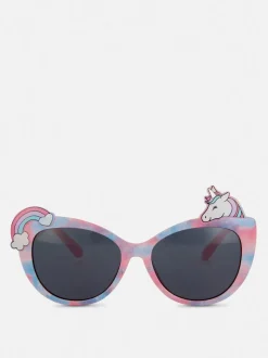 Okulary przeciwsłoneczne z motywem jednorożca