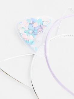 Opaski na głowę w kształcie kocich uszu, 2 szt.