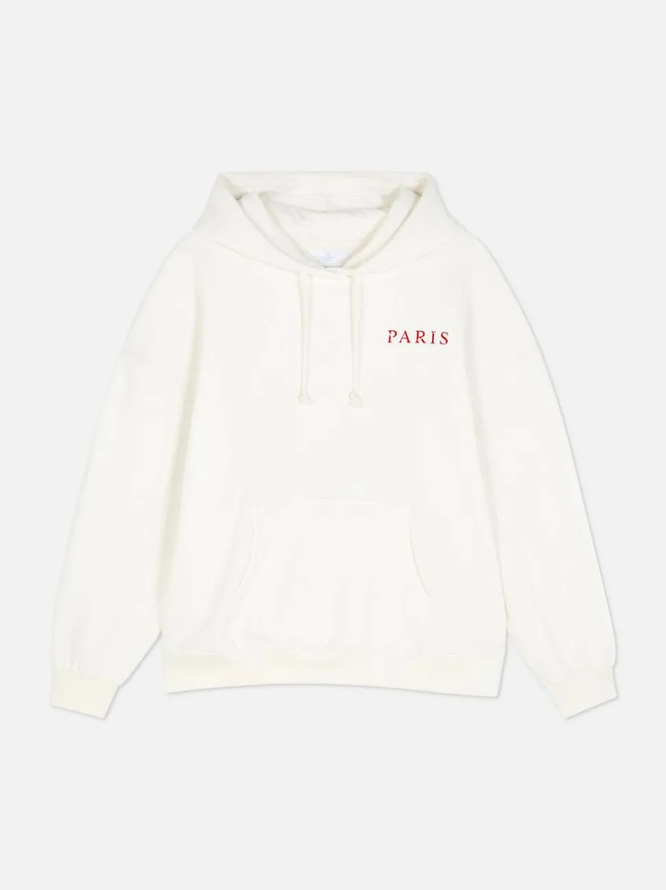 Oversize'owa bluza z kapturem i nadrukiem