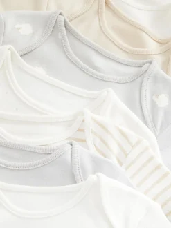 Pajacyki z krótkim rękawem, 7 szt.