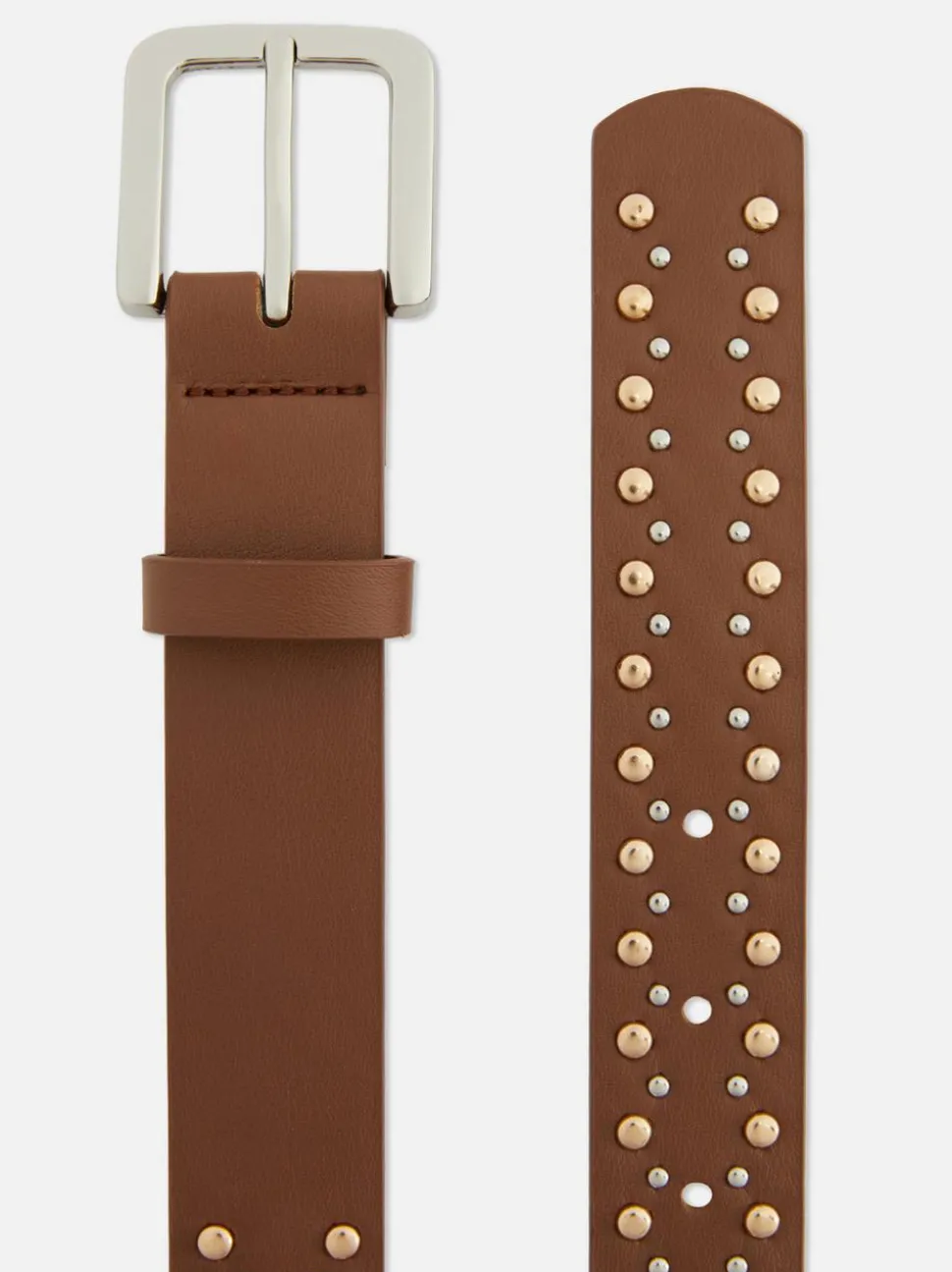 Pasek do jeansów z ćwiekami