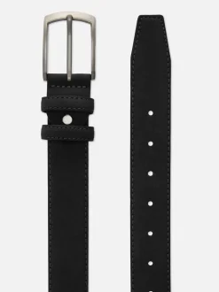 Pasek ze sztucznego zamszu z klamrą