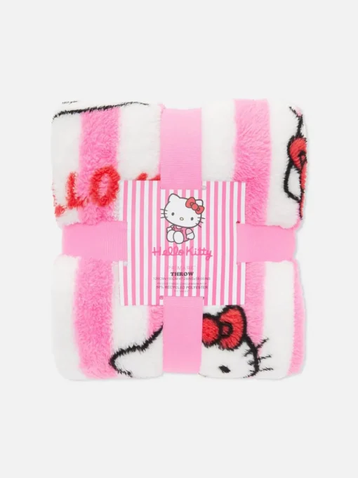 Pasiasta narzuta z motywem Hello Kitty