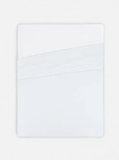 Płaskie prześcieradło satynowe w rozmiarze king