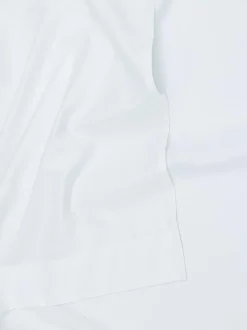 Płaskie prześcieradło satynowe w rozmiarze king