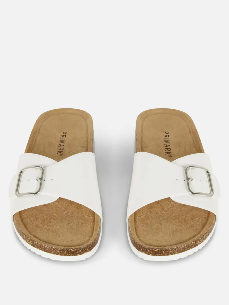 Płaskie sandały z pojedynczym paskiem