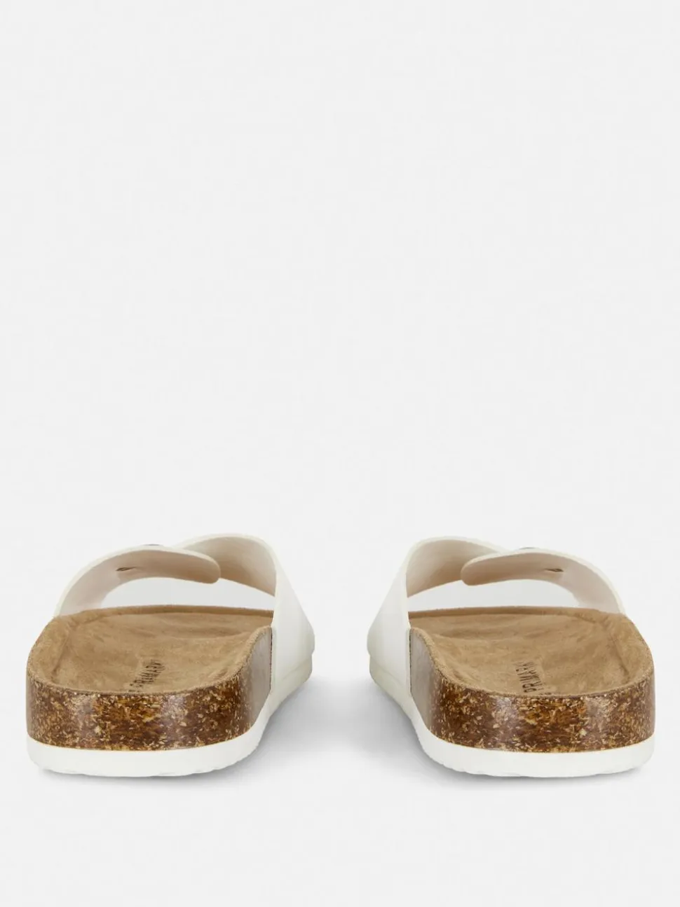 Płaskie sandały z pojedynczym paskiem