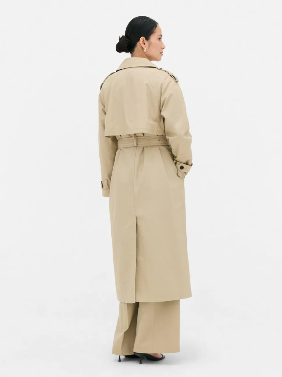 Płaszcz z paskiem The Edit