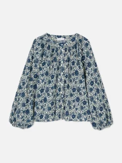 Patchworkowa bluzka w kwiaty Paula Echevarría