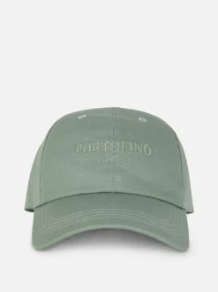 Płócienna czapka bejsbolówka