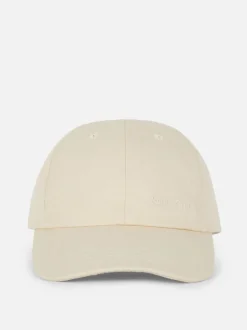 Płócienna czapka bejsbolówka