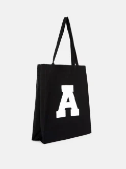 Płócienna torba shopper z inicjałem
