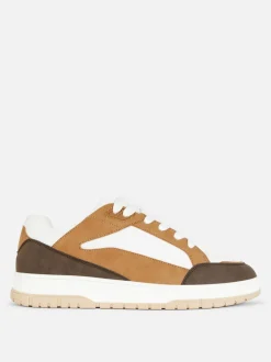 Płócienne buty sportowe z niską cholewką