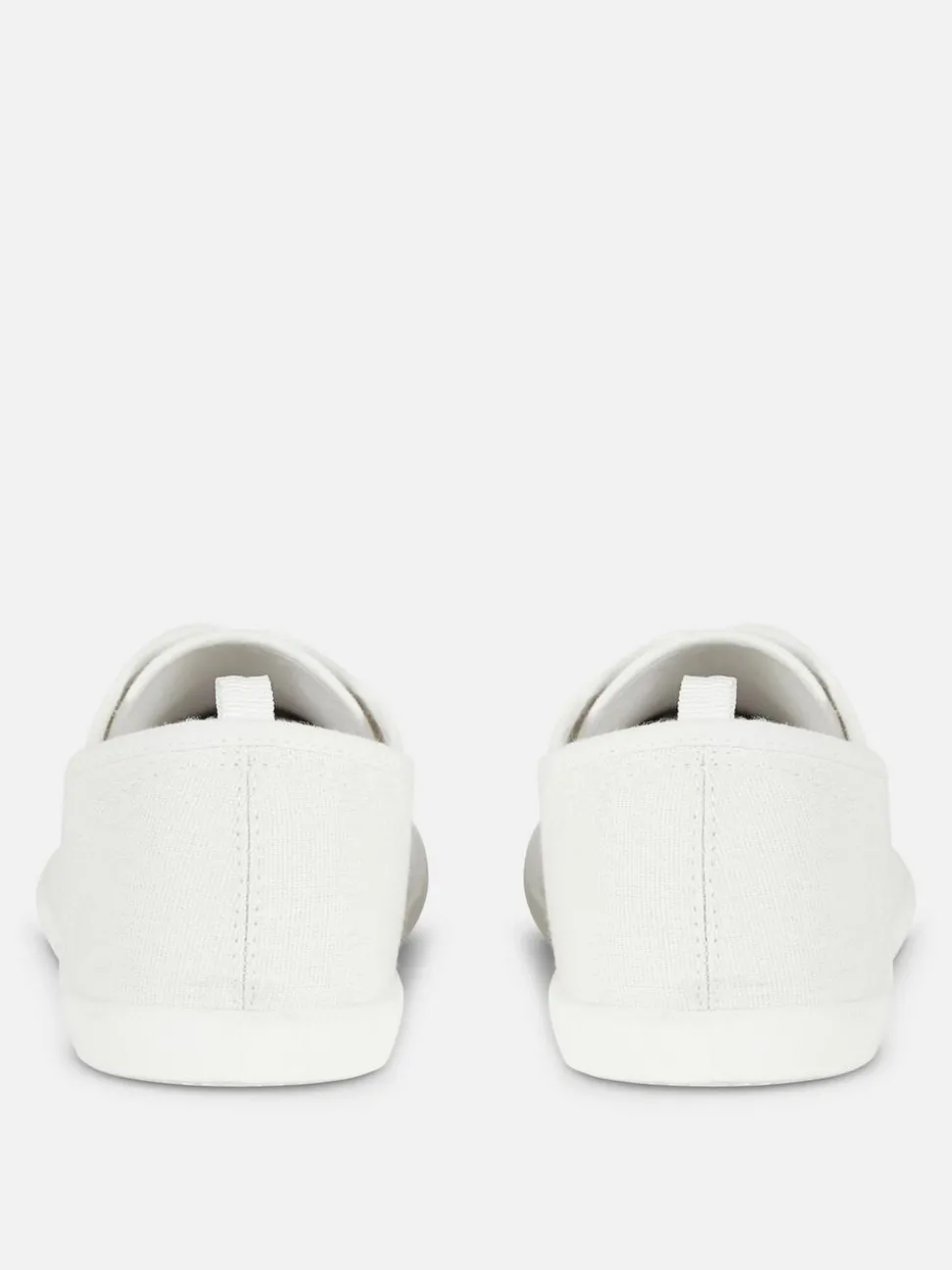 Płócienne niezbędne buty sportowe ze sznurowadłami