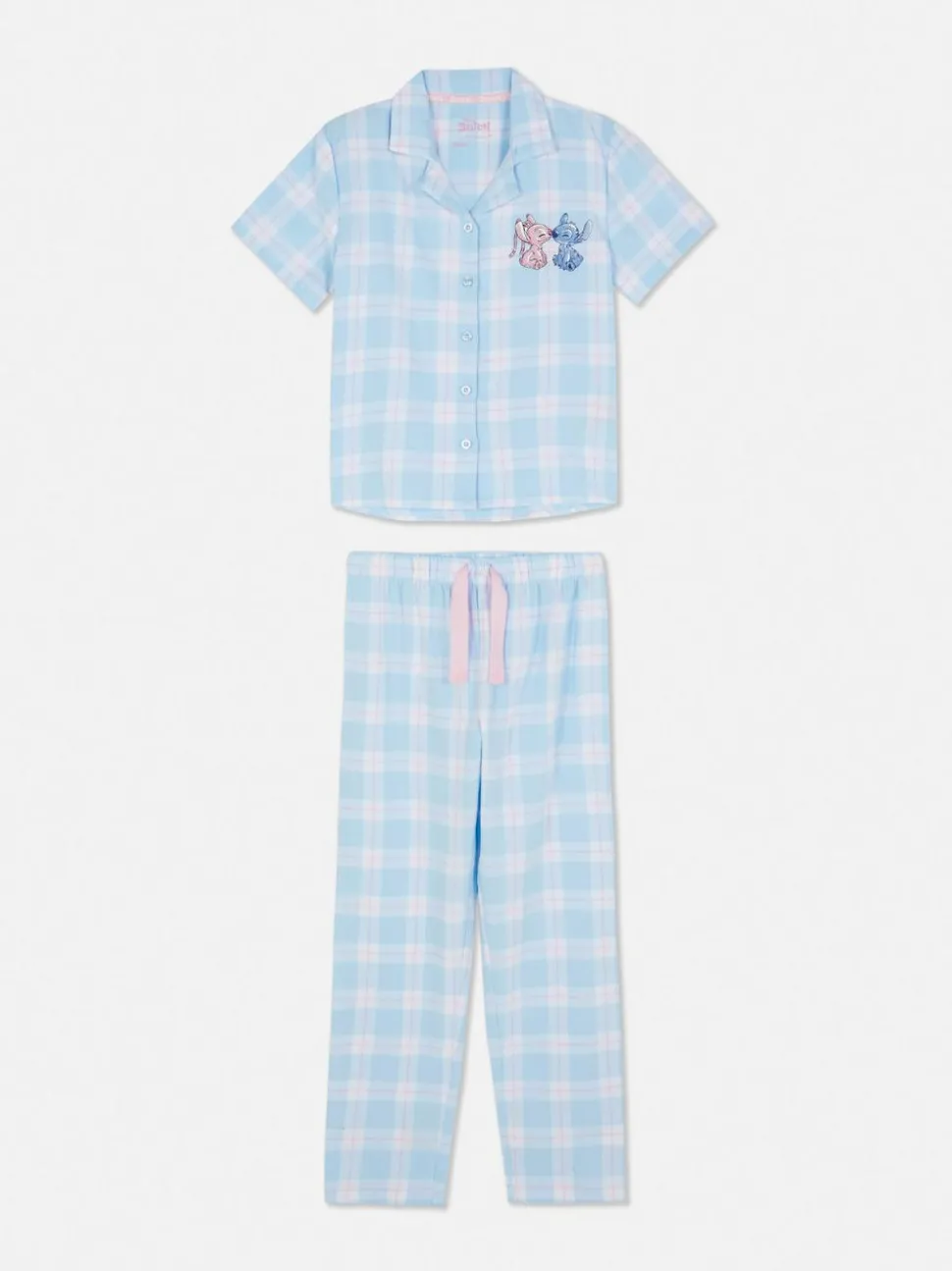 Piżama w kratę ze Stichem Disneya