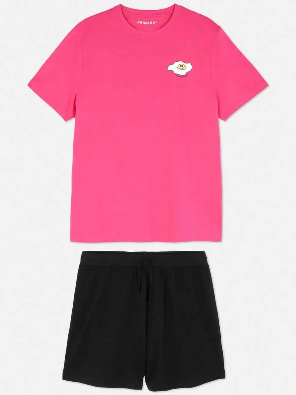 Piżama z T-shirtem i szortami z nadrukiem