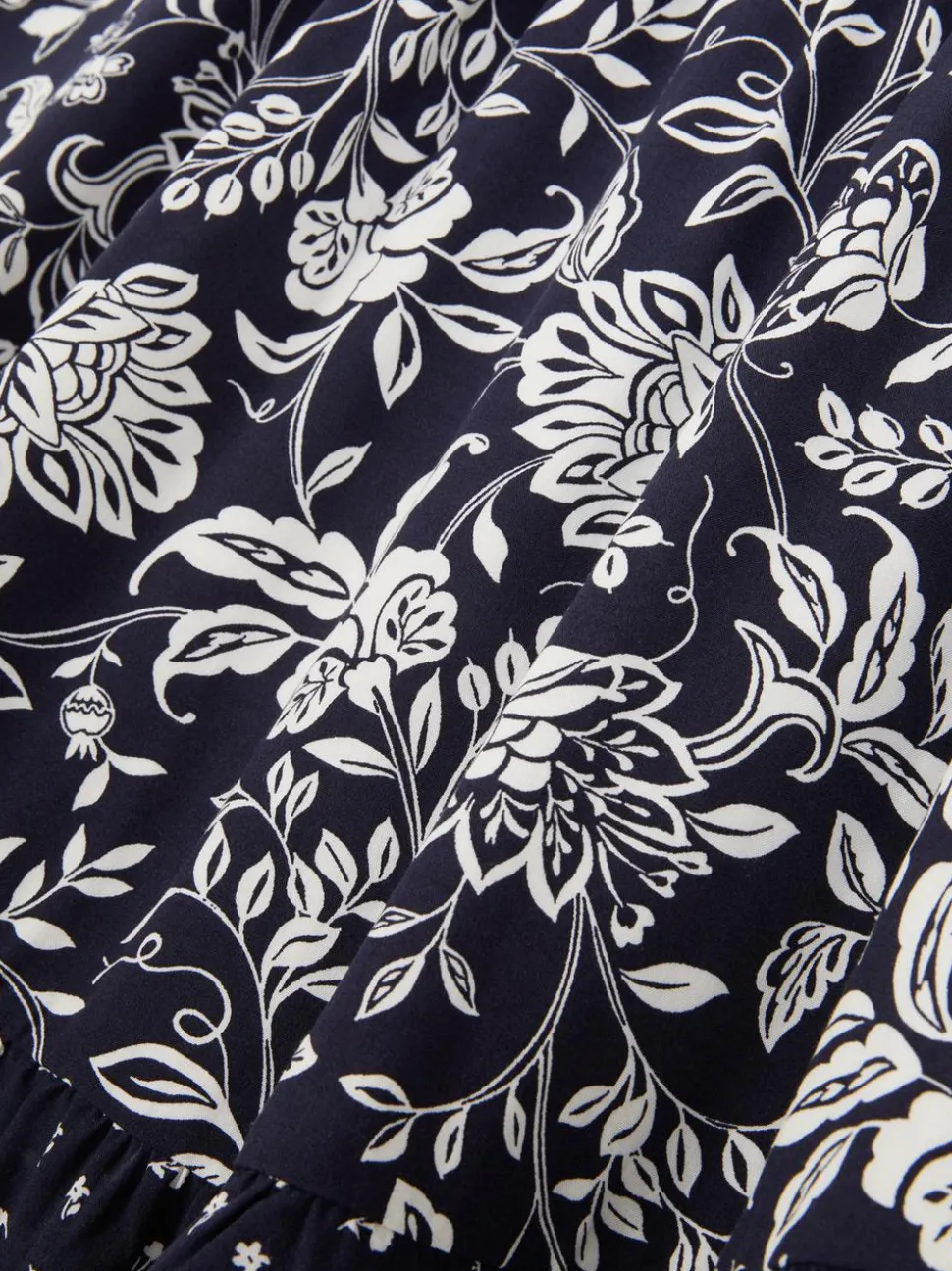 Piżamowy top na ramiączkach w kwiaty