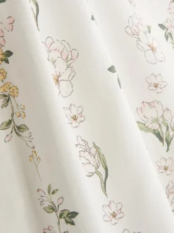 Piżamowy top na ramiączkach w kwiaty