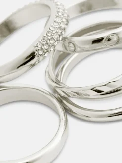 Pierścionki The Edit, 5 szt.