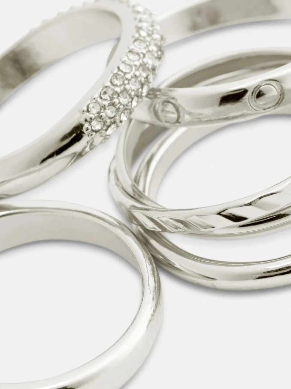 Pierścionki The Edit, 5 szt.