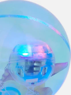 Piłka kauczukowa LED z dinozaurem