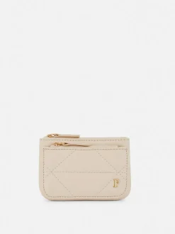 Pikowana portmonetka z inicjałem