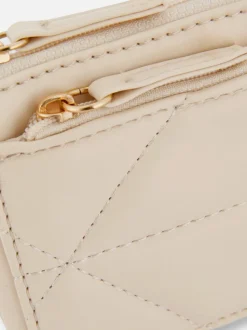 Pikowana portmonetka z inicjałem