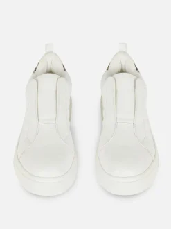 Pikowane wsuwane buty sportowe