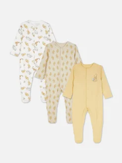 Śpioszki z motywem Kubusia Puchatka Disneya, 3 szt.