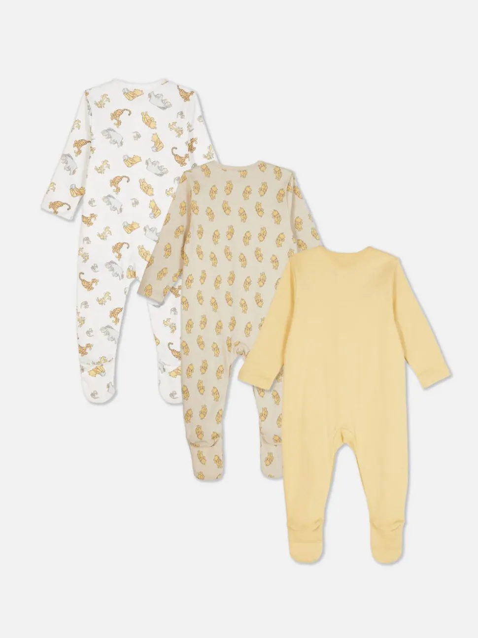 Śpioszki z motywem Kubusia Puchatka Disneya, 3 szt.