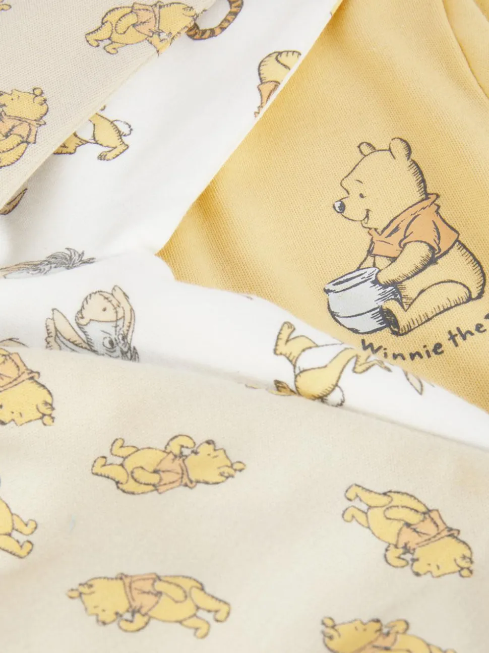 Śpioszki z motywem Kubusia Puchatka Disneya, 3 szt.