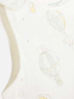 Śpiworek niemowlęcy z motywem balonów