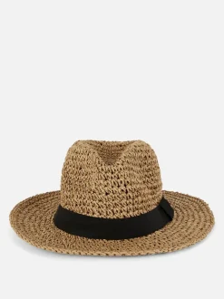 Pleciony kapelusz panama
