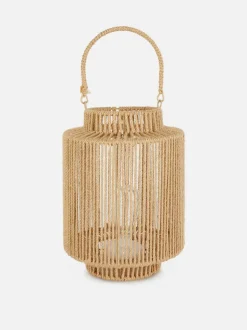 Pleciony stojak na świecę