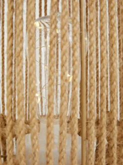 Pleciony stojak na świecę