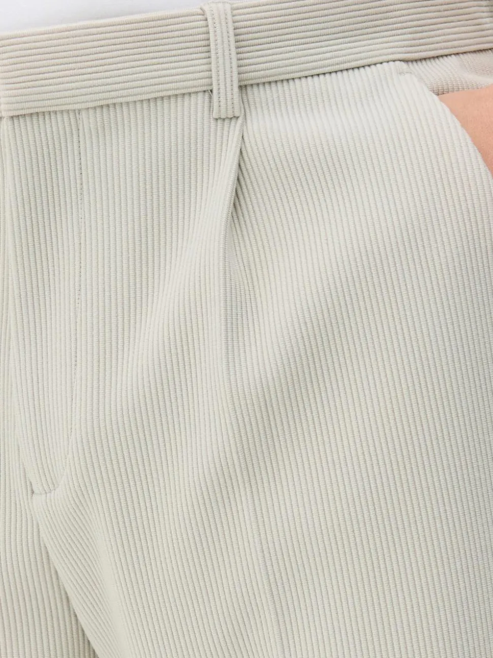 Plisowane spodnie Kem