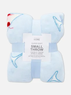 Pluszowa narzuta z motywem Martini