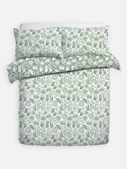 Pościel na łóżko dwuosobowe w tropikalne liście