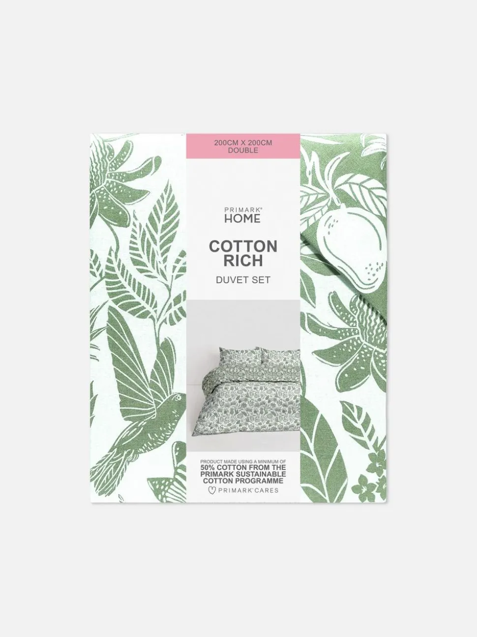 Pościel na łóżko dwuosobowe w tropikalne liście