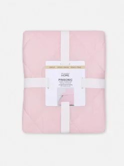 Pościel na łóżko jednoosobowe z pikowaniem w romby