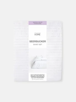 Pościel z materiału seersucker, rozmiar super king