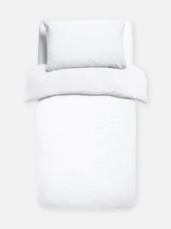 Pościel z tkaniny seersucker na łóżko jednoosobowe