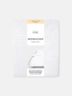 Pościel z tkaniny seersucker na łóżko jednoosobowe