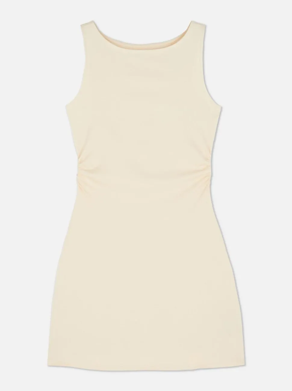 Podkreślająca sylwetkę sukienka mini z marszczeniami