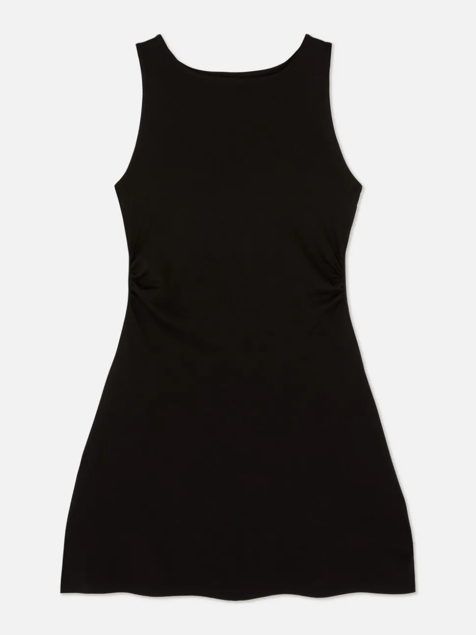 Podkreślająca sylwetkę sukienka mini z marszczeniami