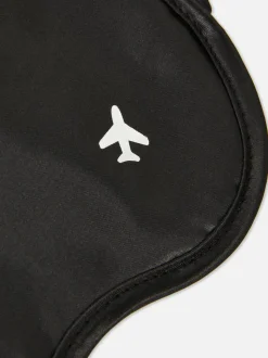 Podróżna maseczka na oczy z nadrukiem