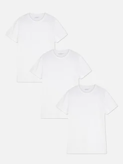 Podstawowe T-shirty z okrągłym dekoltem, 3 szt.