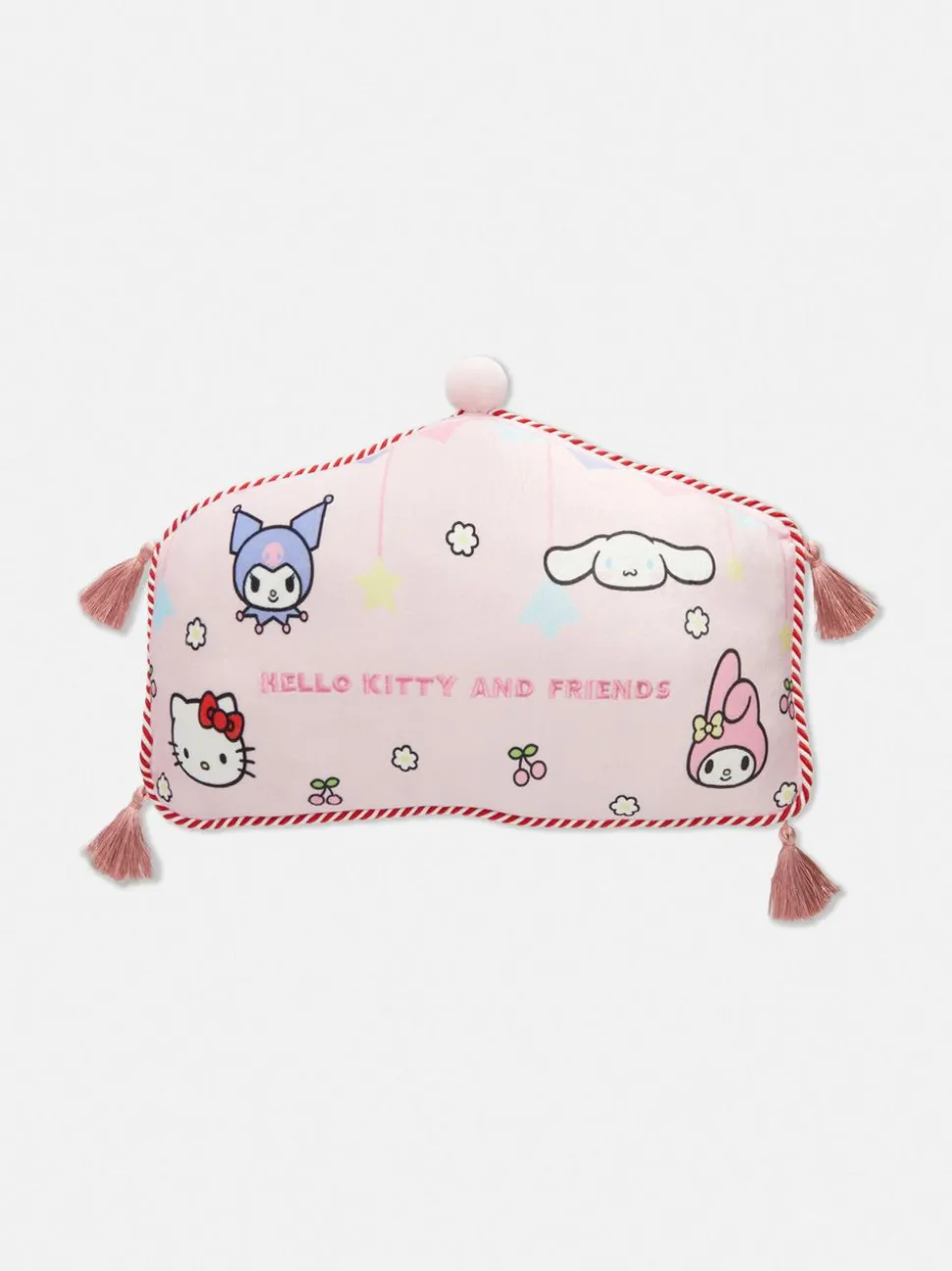 Poduszka z frędzlami i motywem Hello Kitty