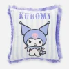 Poduszka z frędzlami i motywem Kuromi z Hello Kitty